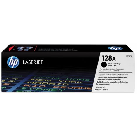 Toner HP CE320A (128A), čierna (black), originál