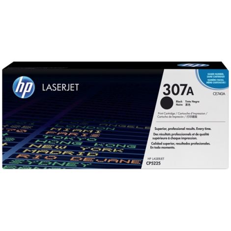 Toner HP CE740A (307A), čierna (black), originál