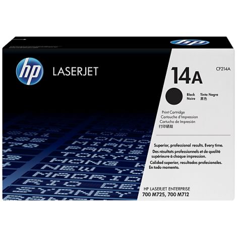 Toner HP CF214A (14A), čierna (black), originál