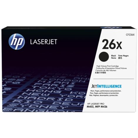 Toner HP CF226X (26X), čierna (black), originál