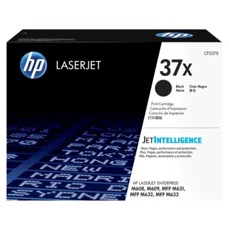 Toner HP 37X, CF237X, čierna (black), originál