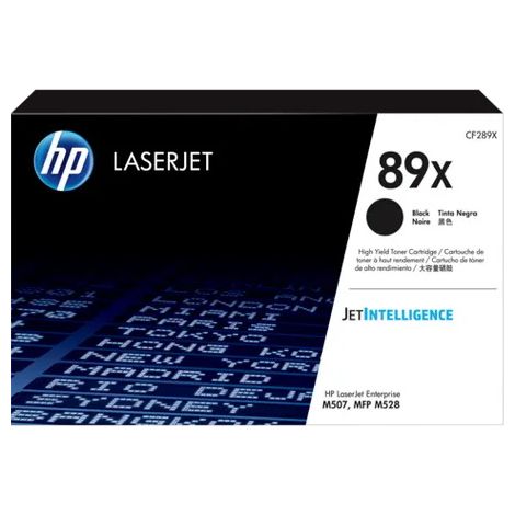 Toner HP CF289X (89X), čierna (black), originál