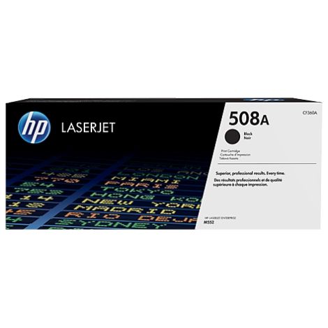 Toner HP CF360A (508A), čierna (black), originál