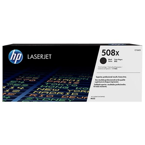 Toner HP CF360X (508X), čierna (black), originál