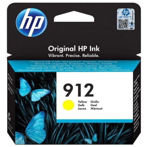 Cartridge HP 912, 3YL79AE, žltá (yellow), originál