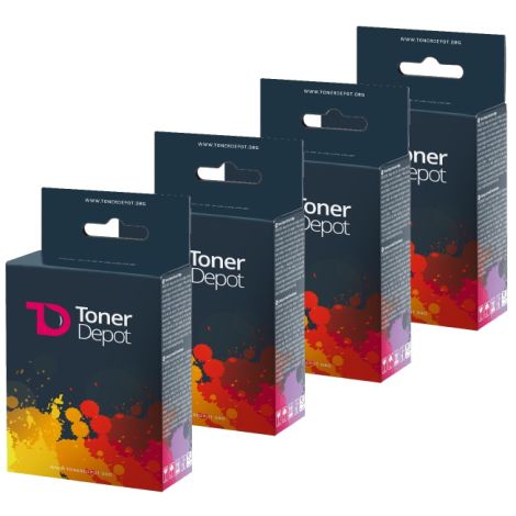 Atramentová kazeta HP 920 XL (C2N92AE), CMYK, štvorbalenie, TonerDepot, multipack, prémium