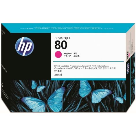 Cartridge HP 80 XL (C4847A), purpurová (magenta), originál