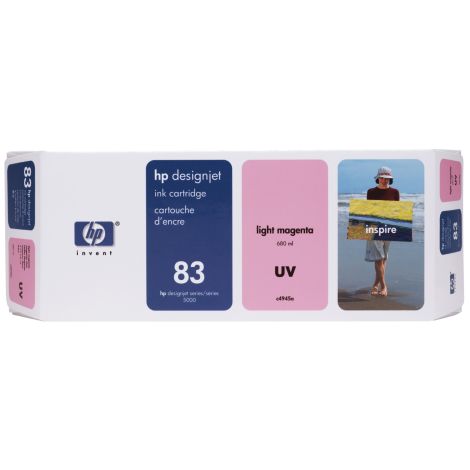 Cartridge HP 83 (C4945A), svetlá purpurová (light magenta), originál