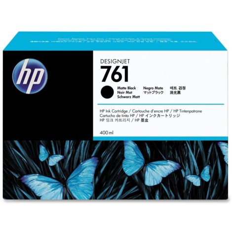 Cartridge HP 761 (CM991A), matná čierna (matte black), originál