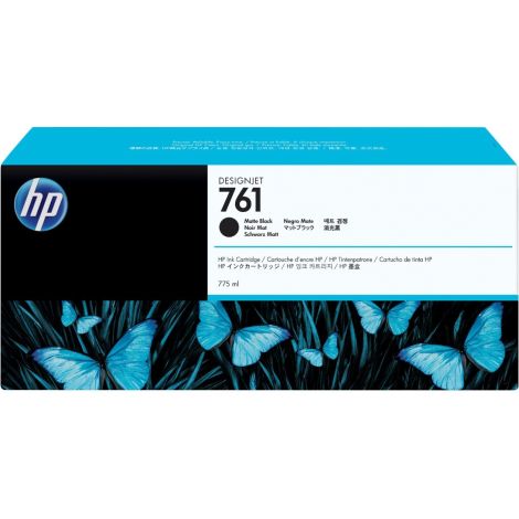 Cartridge HP 761 (CM997A), matná čierna (matte black), originál