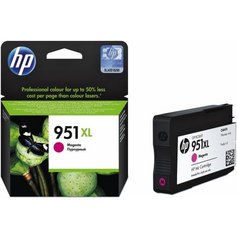 Cartridge HP 951 XL (CN047AE), purpurová (magenta), originál