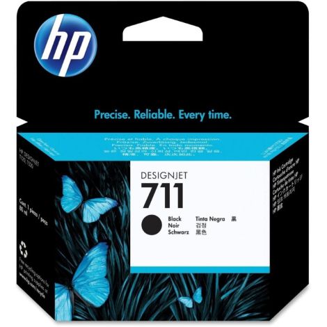 Cartridge HP 711 XL (CZ133A), čierna (black), originál