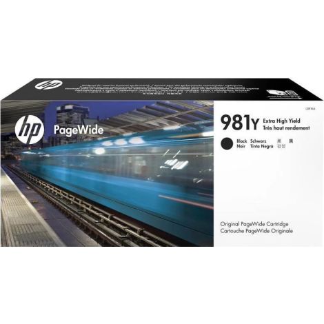 Cartridge HP 981Y, L0R16A, čierna (black), originál