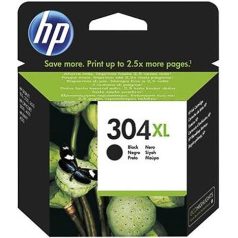 Cartridge HP 304 XL (N9K08AE), čierna (black), originál