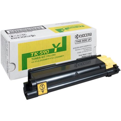 Toner Kyocera TK-590Y, žltá (yellow), originál