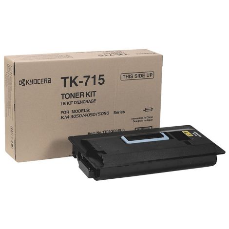 Toner Kyocera TK-715, čierna (black), originál