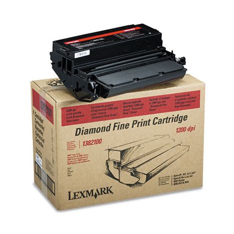 Toner Lexmark 1382150 (Optra plus), čierna (black), originál