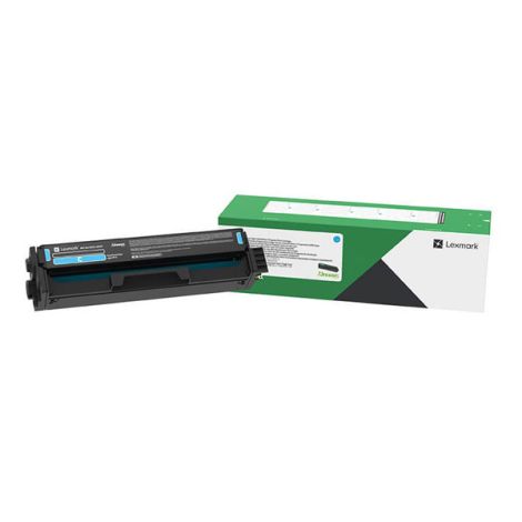 Toner Lexmark C3220C0 (C3224, C3326, MC3224, MC3326), azúrová (cyan), originál