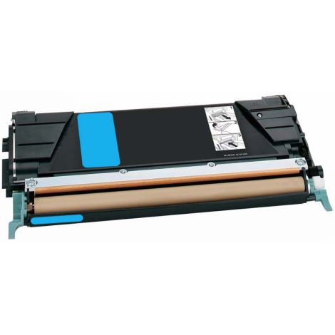 Toner Lexmark C5240CH (C532, C524, C534), azúrová (cyan), alternatívny