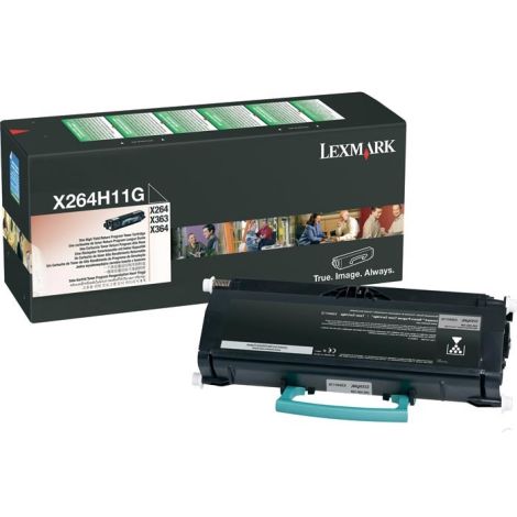 Toner Lexmark X264H11G (X264, X363, X364), čierna (black), originál