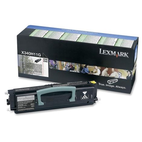 Toner Lexmark X340H11G (X342), čierna (black), originál