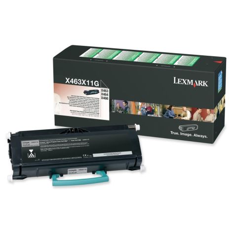 Toner Lexmark X463X11G (X463, X464, X466), čierna (black), originál