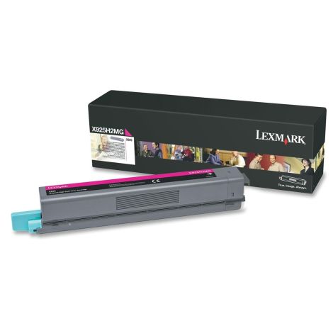 Toner Lexmark X925H2MG (X925), purpurová (magenta), originál