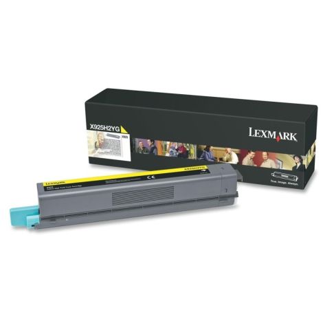 Toner Lexmark X925H2YG (X925), žltá (yellow), originál