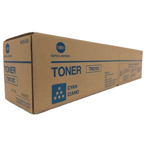 Toner Konica Minolta TN210C, 8938512, azúrová (cyan), originál