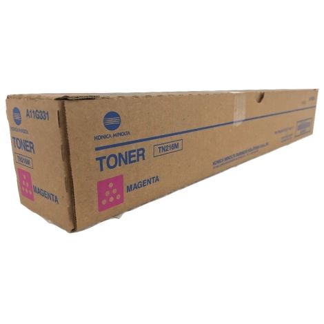 Toner Konica Minolta TN216M, A11G351, purpurová (magenta), originál