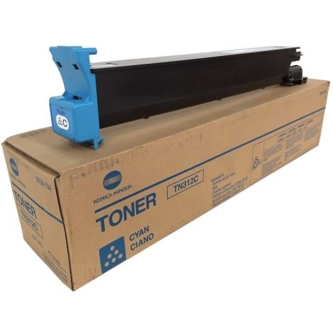 Toner Konica Minolta TN312C, 8938708, azúrová (cyan), originál