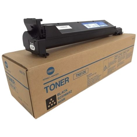 Toner Konica Minolta TN312K, 8938705, čierna (black), originál