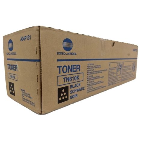 Toner Konica Minolta TN610K, A04P150, čierna (black), originál