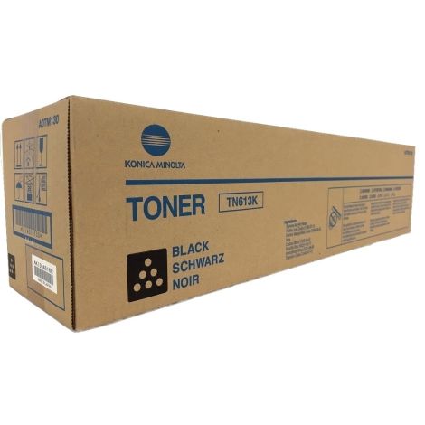 Toner Konica Minolta TN613K, A0TM150, čierna (black), originál