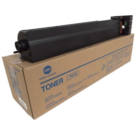 Toner Konica Minolta TN712, A3VU050, čierna (black), originál