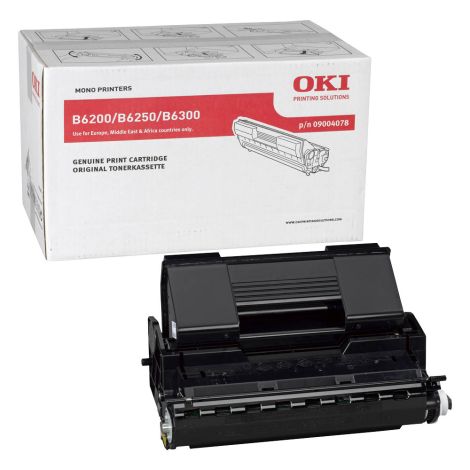 Toner OKI 09004078 (B6200, B6250, B6300), čierna (black), originál