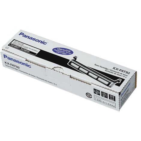 Toner Panasonic KX-FAT92E, čierna (black), originál