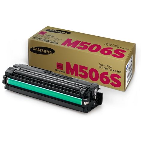 Toner Samsung CLT-M506S, purpurová (magenta), originál