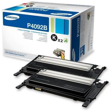 Toner Samsung CLT-P4092B, dvojbalenie, čierna (black), originál