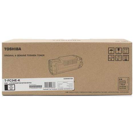 Toner Toshiba T-FC34E-K, čierna (black), originál